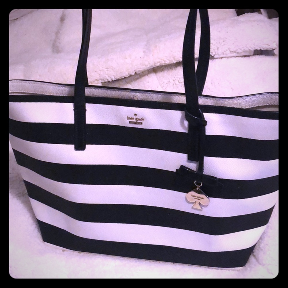 Kate Spade sparkle tote purse